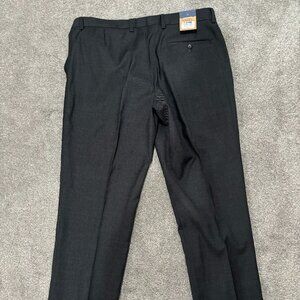 SF Charcoal Natural Stretch Twill Suit Trouser